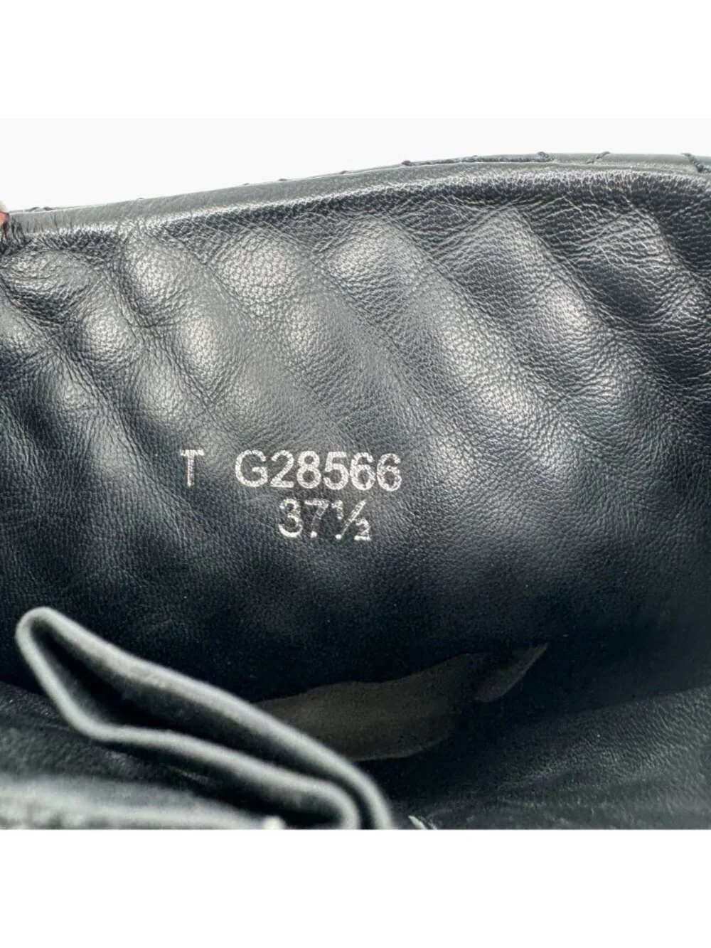 Chanel Quilted Moto Boots EU 37.5 US 6.5-7 Black Leather CC Biker Riding Calf